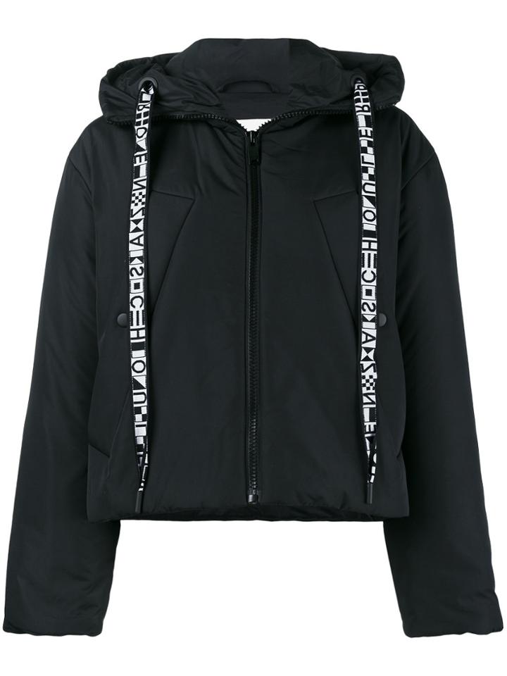 Proenza Schouler Pswl Hooded Puff Jacket - Black