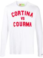 Mc2 Saint Barth Cortina Print Long Sleeved T-shirt - White