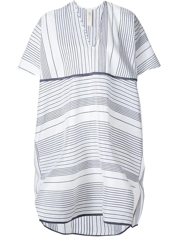 Zero + Maria Cornejo Striped 'elie' Dress