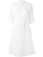 A.p.c. Tie Waist Dress - White