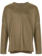 Kazuyuki Kumagai Drop Shoulder Sweater - Brown