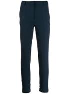 Steffen Schraut High Waisted Skinny Trousers - Blue