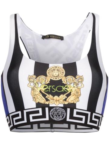 Versace Baroque Print Sports Bra - Multicolour