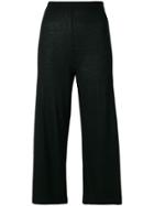 Le Kasha Java Cropped Trousers - Black