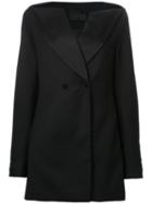 Dion Lee - Horizontal Tuxedo Dress - Women - Wool - 8, Black, Wool