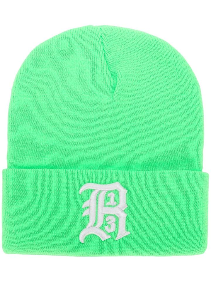 R13 Logo Embroidered Hat - Green