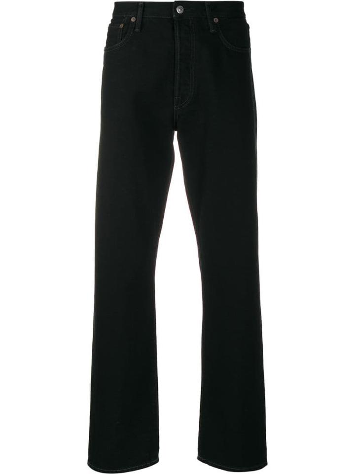 Acne Studios 1996 Regular Fit Jeans - Black