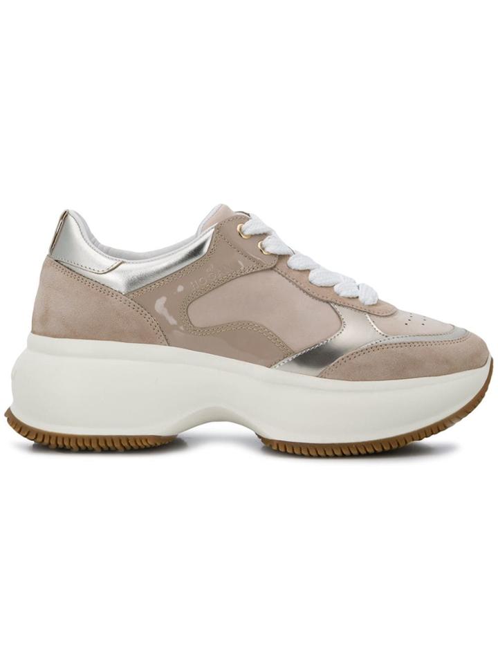 Hogan Oversized Sneakers - Neutrals
