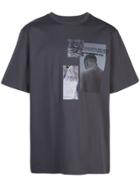 Juun.j Graphic Print T-shirt - Grey