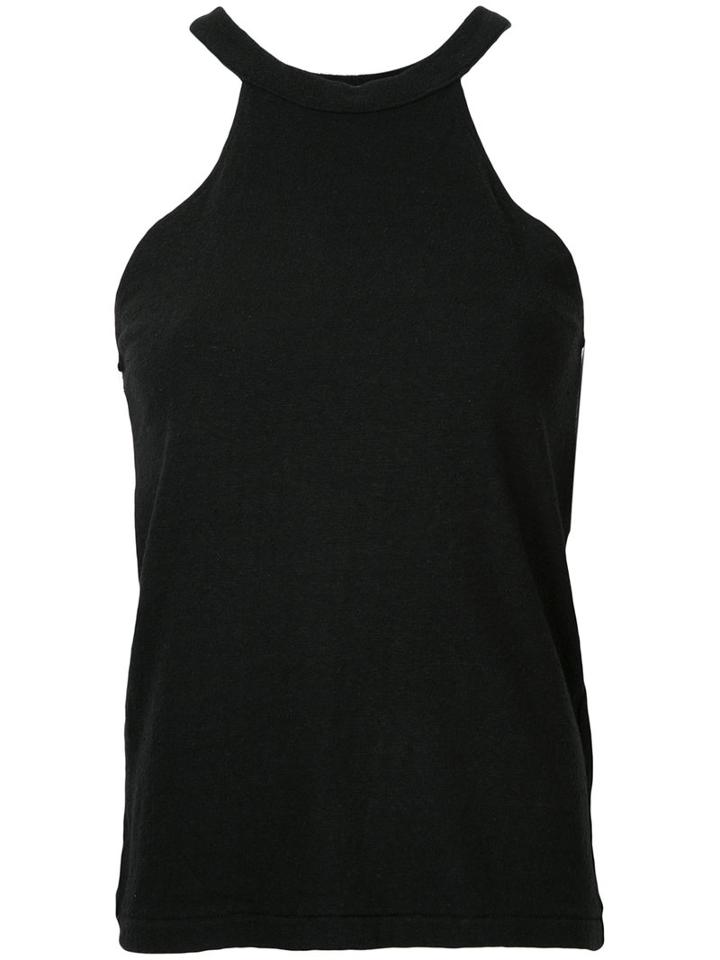 Simon Miller - Sleeveless Top - Women - Cotton - One Size, Women's, Black, Cotton