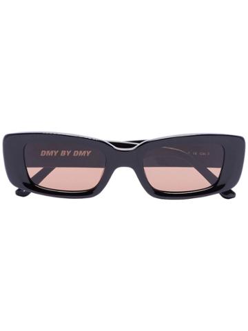 Dmy By Dmy Preston Rectangular Sunglasses - Black