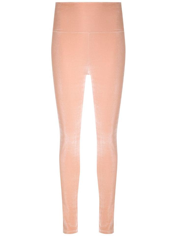 Andrea Bogosian Textured Pedrari Skinny Trousers - Pink