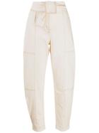 Ulla Johnson Storm Belted Jeans - White