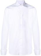 Canali Pointed Collar Shirt - White