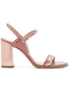 Zadig & Voltaire Vogue Braids Sandals - Pink & Purple