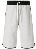 Kappa Contrast Trim Shorts - Grey