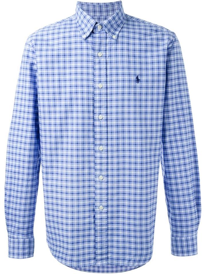Ralph Lauren Checked Logo Shirt