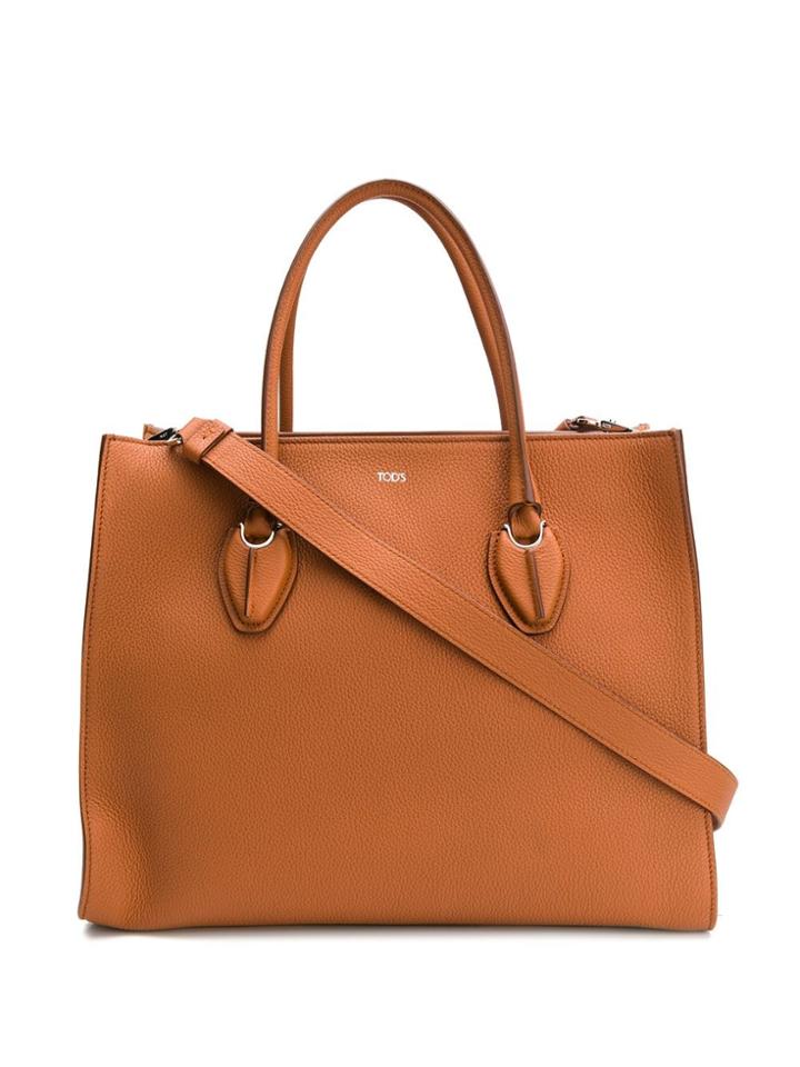Tod's Medium Shopping Bag Totet - Brown