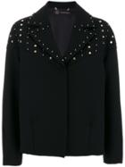 Versace Crystal-embellished Jacket - Black