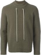 Craig Green Contrast Drawstring Sweatshirt, Men's, Size: Medium, Polyamide/spandex/elastane/merino