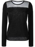 Sonia Rykiel Knitted Dress, Women's, Size: Large, Black, Wool/lurex