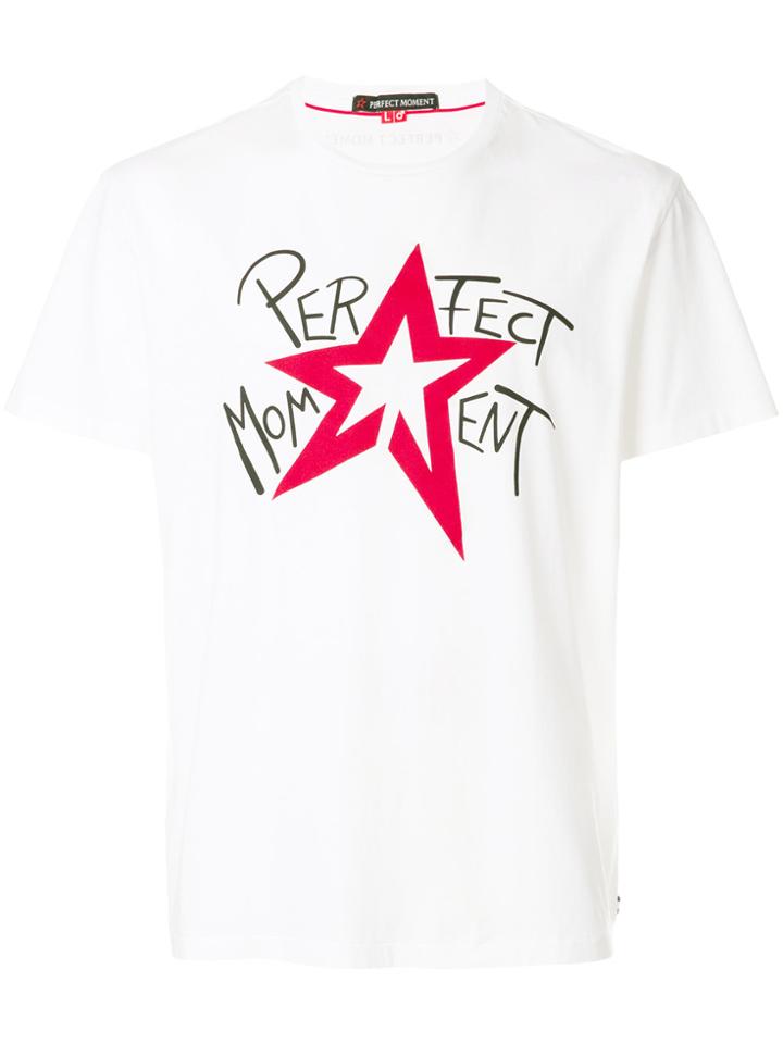 Perfect Moment Star Print T-shirt - White