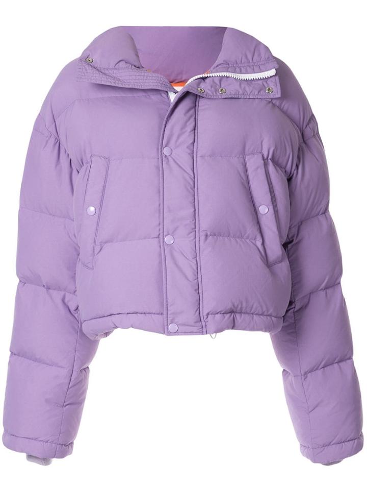 G.v.g.v. Short Padded Jacket - Purple