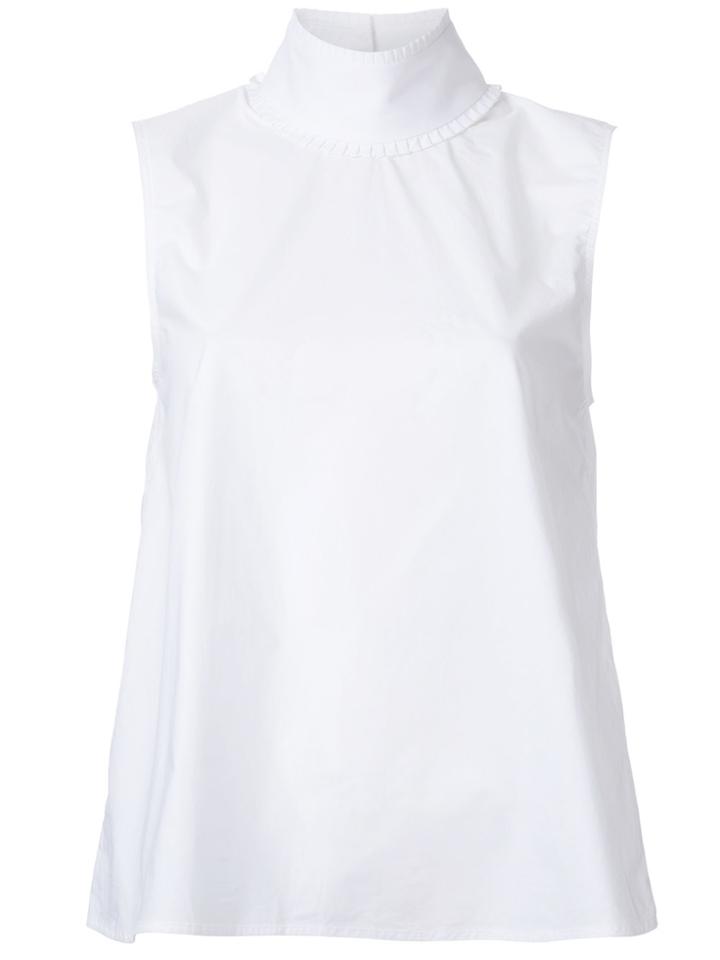 Jourden High Neck Tank - White