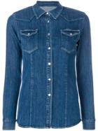 Marc Jacobs Embroidered Collar Shirt - Blue