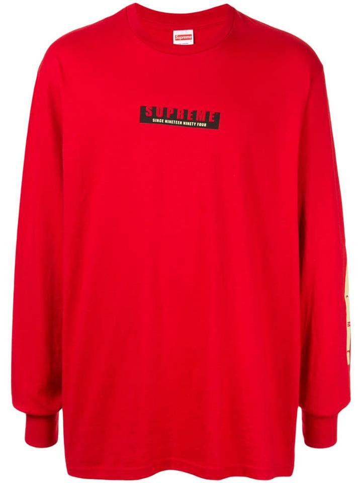 Supreme 1994 L/s Tee - Red