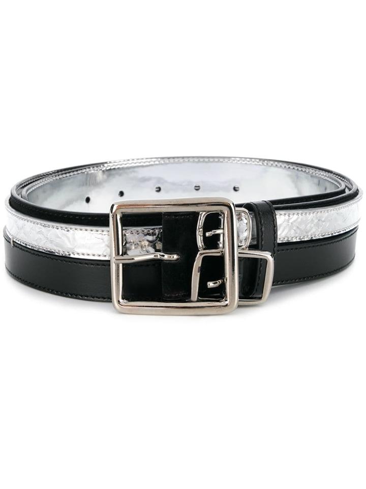 Mm6 Maison Margiela 3 In 1 Belt - Black