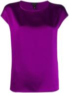 Escada Short-sleeved Blouse - Purple