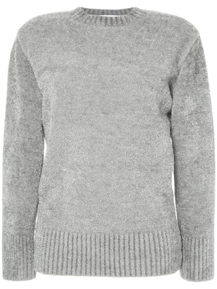 Le Ciel Bleu Round Neck Jumper - Grey