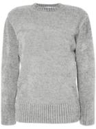 Le Ciel Bleu Round Neck Jumper - Grey