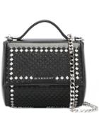 Givenchy Mini 'pandora Box' Shoulder Bag, Women's, Black, Calf Leather