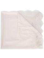 Marc Cain Lace-trimmed Scarf - Pink & Purple