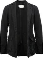 Greg Lauren Patchwork Dickens Blazer, Size: 2, Black, Cotton/linen/flax/rayon