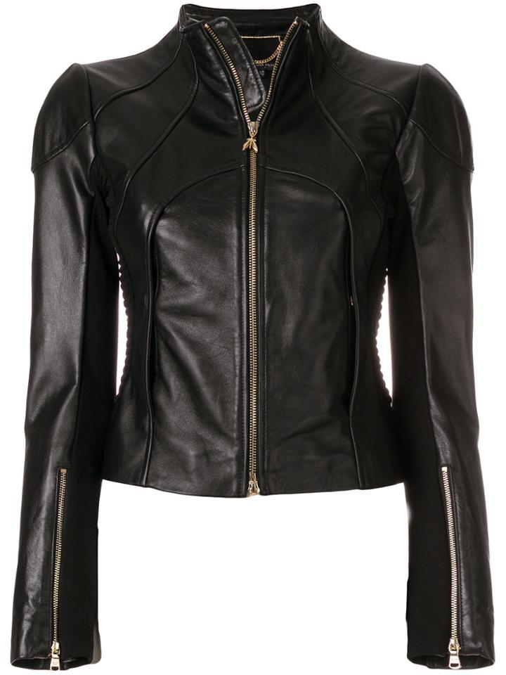 Patrizia Pepe Zipped Jacket - Black