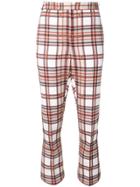 Rokh Checked Trousers - Neutrals