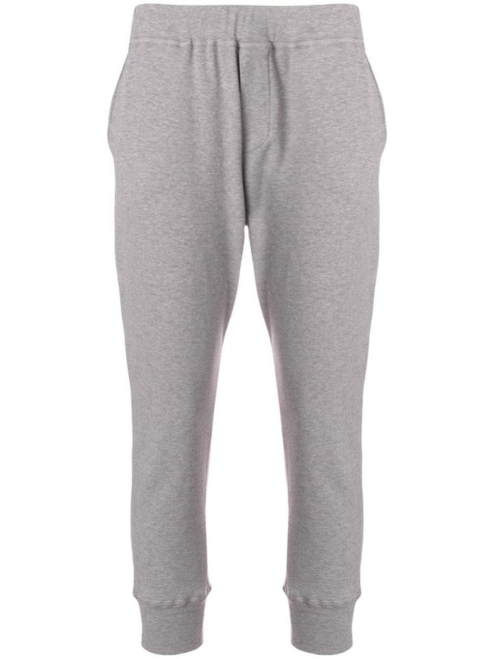 Dsquared2 Cropped Track Trousers - Grey