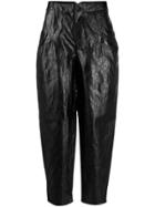 Philosophy Di Lorenzo Serafini Tapered Trousers - Black