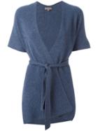 N.peal Wrap Cardigan, Women's, Blue, Cashmere