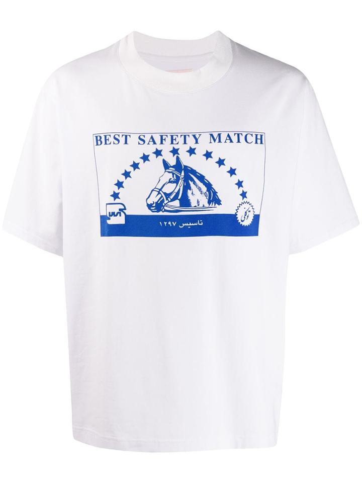 Paria Farzaneh Graphic Print T-shirt - White