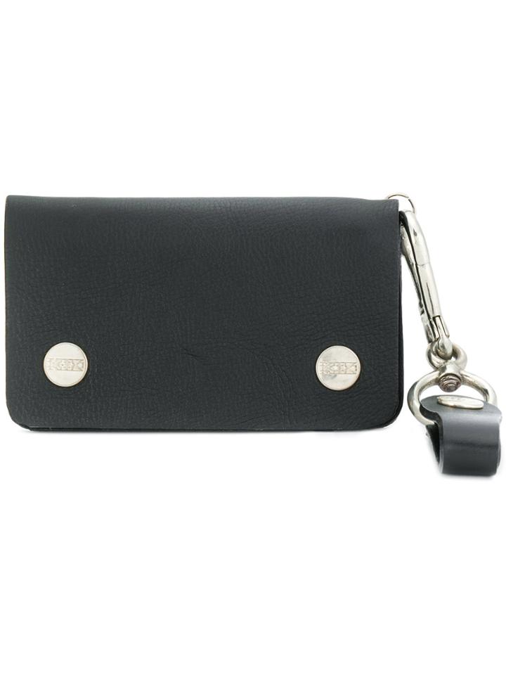 Ktz Snap Fastening Wallet - Black