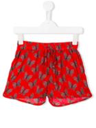 Maan Nachos Shorts, Girl's, Size: 10 Yrs, Red