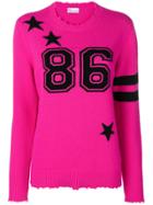 Red Valentino 86 Knit Jumper - Pink & Purple