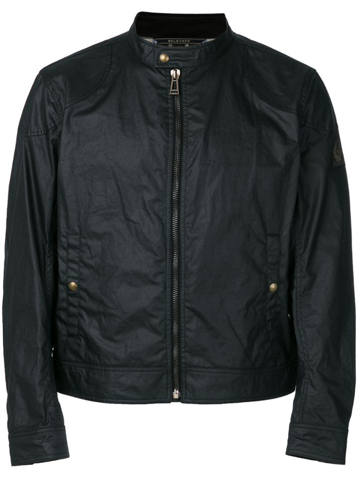 Belstaff Kelland Wax Cotton Jacket - Blue