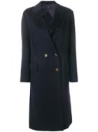 Joseph Double Breasted Coat - Blue