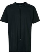 Craig Green Laced Short Sleeve T-shirt, Size: Xl, Black, Cotton