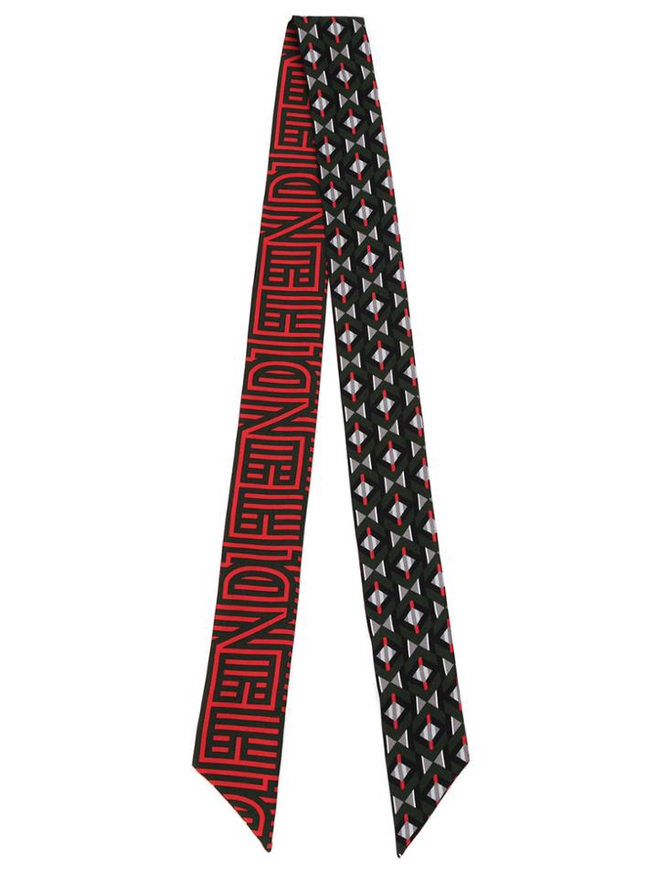 Fendi Fendi Fxt0115oc F0qc9 Natural (other)->silk - Red